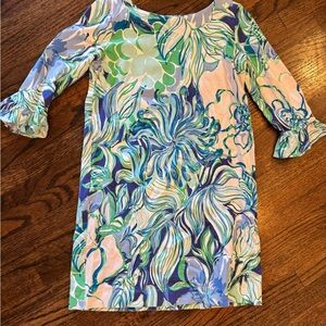 Lilly Pulitzer Blue and Green Dress